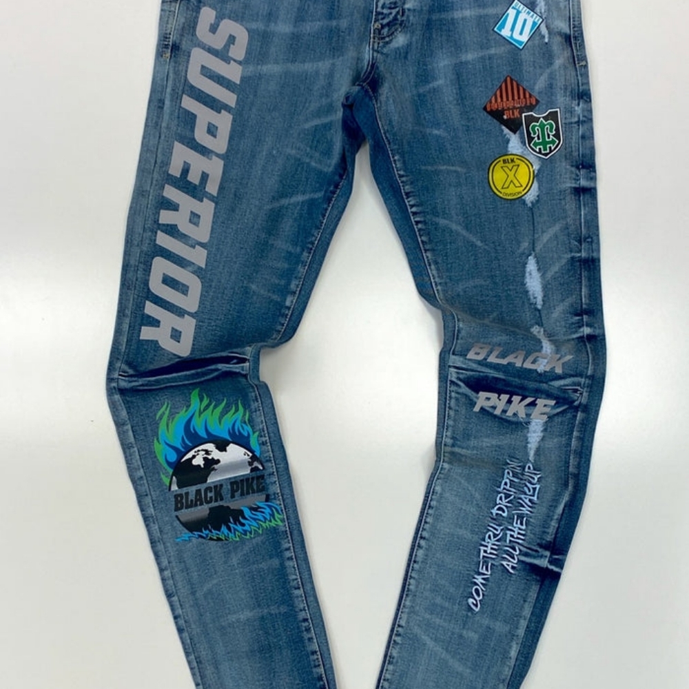 BLACK PIKE- SUPERIOR skinny jeans